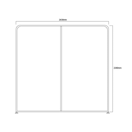 8ft Straight Pillow Case Tension Fabric Backdrop_12_recycle displays_recycle displays
