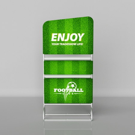 Slope Fabric Banner Stand with Shelf_3_recycle displays